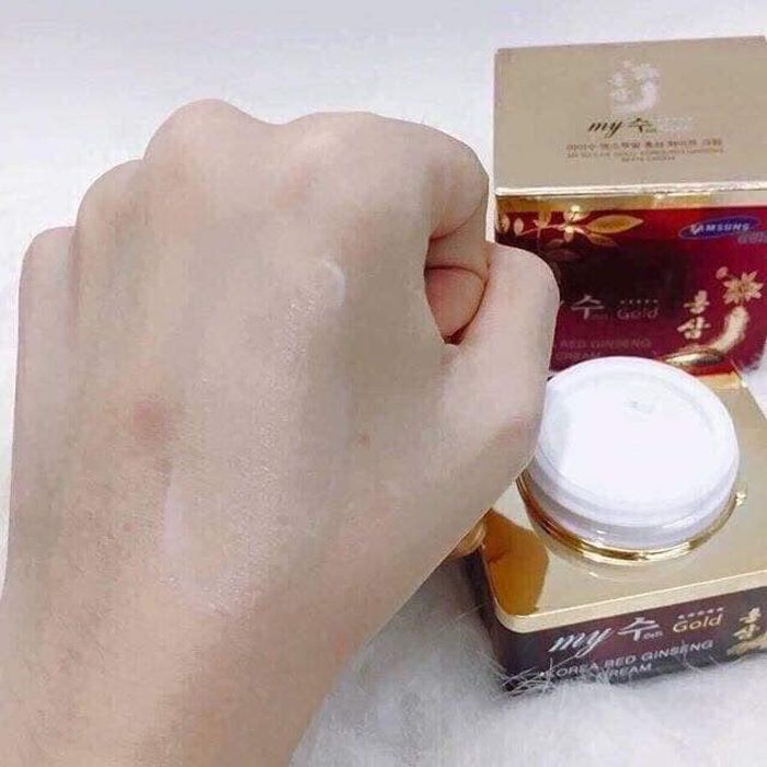 [ Sale Sốc ] Kem Hồng Sâm Dưỡng Trắng Da Đêm My Gold Hàn Quốc