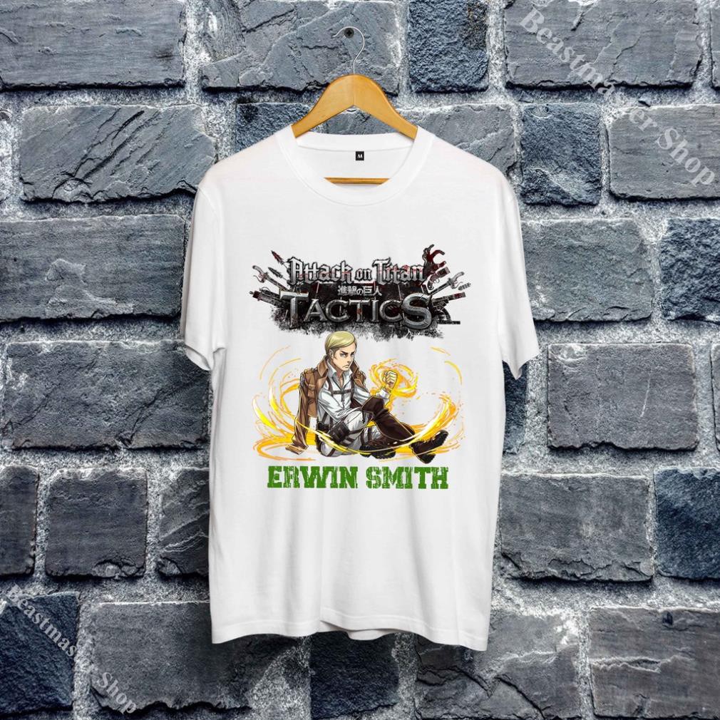 [DISCOUNT]💚 Áo Unisex Erwin Smith - Áo Unisex Attack on Titan - Erwin Smith T-Shirt cá tính - ES-002