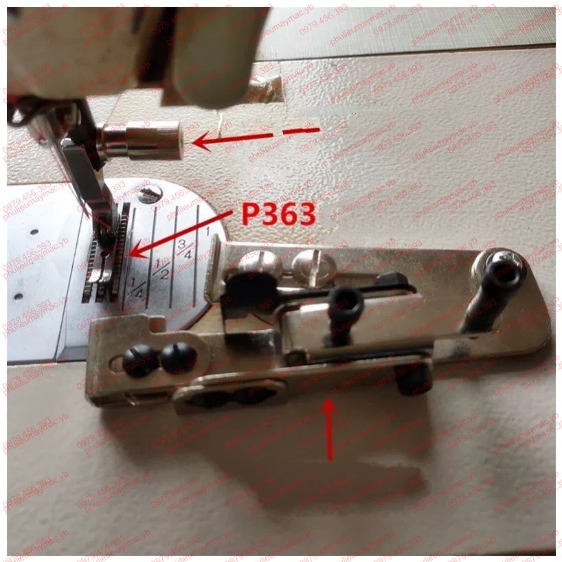 Cữ tra dây khóa kéo- cữ chạy dây khóa