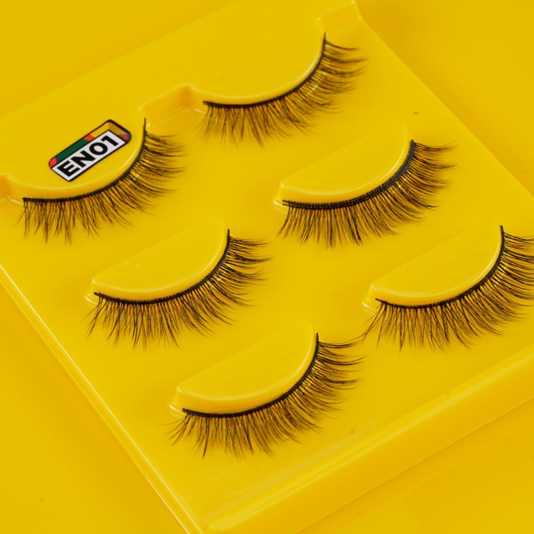 Lông Mi 4D VACOSI EN Mi Đan Tự Nhiên - VACOSI 4D Pro Eyelash EN01/02 - Lông Mi Giả 4D