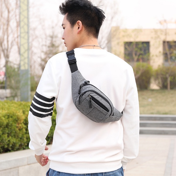 Túi Bao Tử Đeo Hông, Đeo Chéo Nam Nữ Vải Oxford Chống Nước Thời Trang Cá Tính Havi TX088