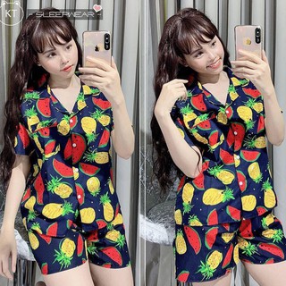 Giảm 20k đơn 50k] bộ hoa quả đi biển