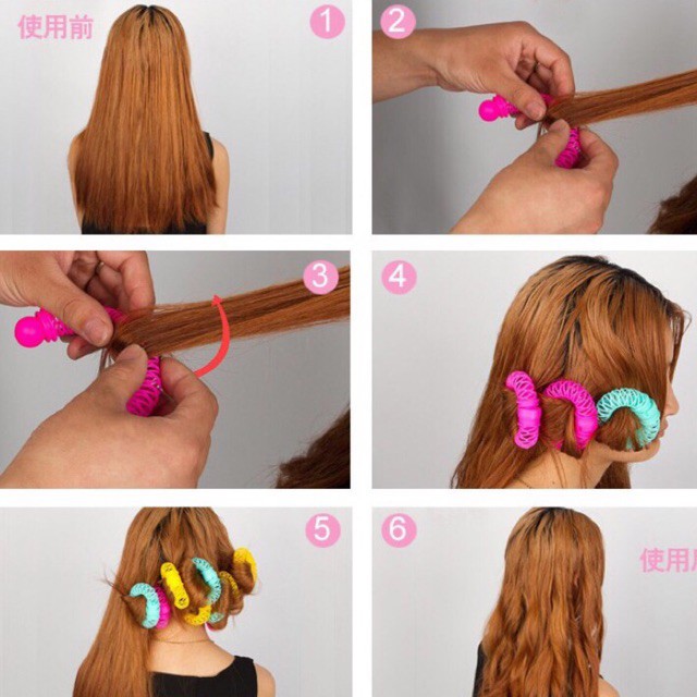Lô Quấn Uốn Xoăn Không Dùng Nhiệt Lò Xo