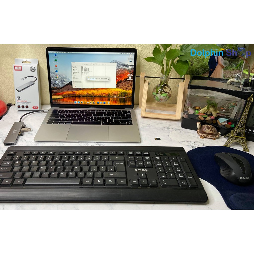 [Có Clip] Bộ Chuyển Đổi Type C Earldom W18 Dành Cho Macbook, Samsung Huawei, Xiaomi | BigBuy360 - bigbuy360.vn