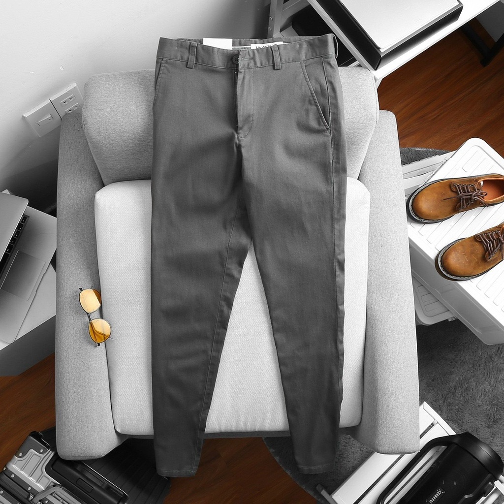 [HCM] Quần Dài Kaki Nam Form Slim-Chất Vải Kaki Cotton Co Giãn TRẺ TRUNG năng động SOZE 29 ĐẾN 36 DS0891