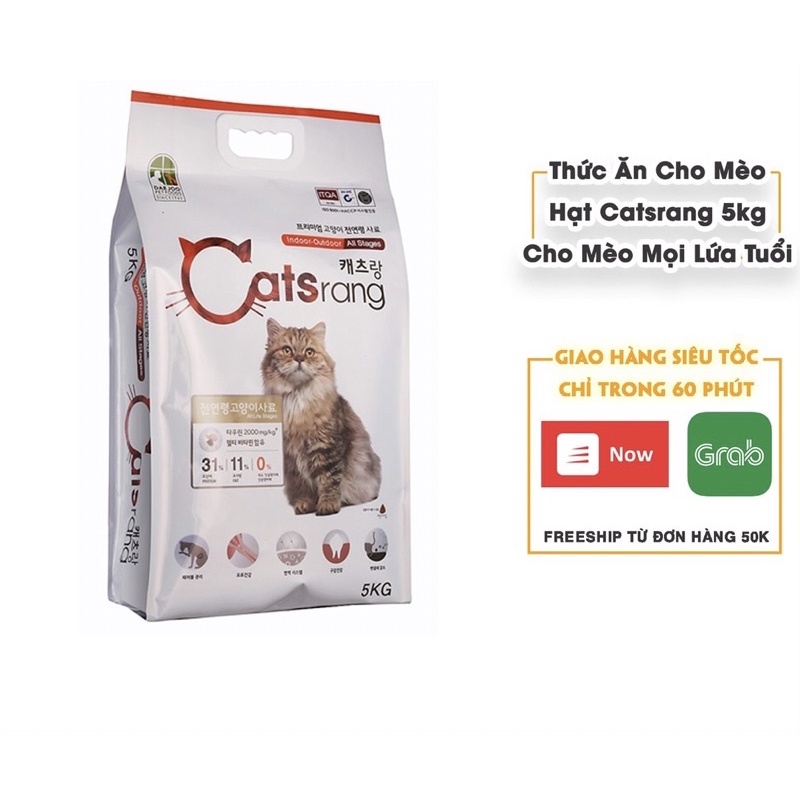 Thức ăn cho mèo catrang catsrang 5kg Hàn Quốc cao cấp