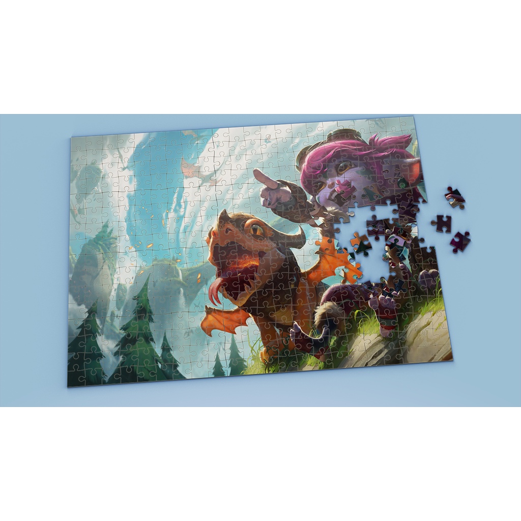 League of Legends Tranh ghép hình TRISTANA - Mẫu 2 - Nhận in theo yêu cầu