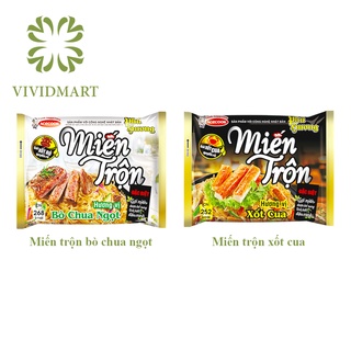[Toàn quốc] [Gói] MIẾN TRỘN ĂN LIỀN PHÚ HƯƠNG 2 VỊ: BÒ CHUA NGỌT VÀ XỐT CUA (SỐT CUA) – GÓI 71g – ACECOOK
