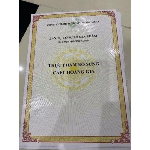 [Hàng - Chính - Hãng] Cafe Giảm Cân Hoàng Gia Phát - 5 Trong 1 - Hộp 30 Gói