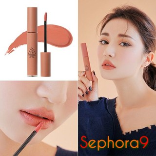 Son kem 3CE Velvet Lip Tint New Nude màu Cam đất siêu tây