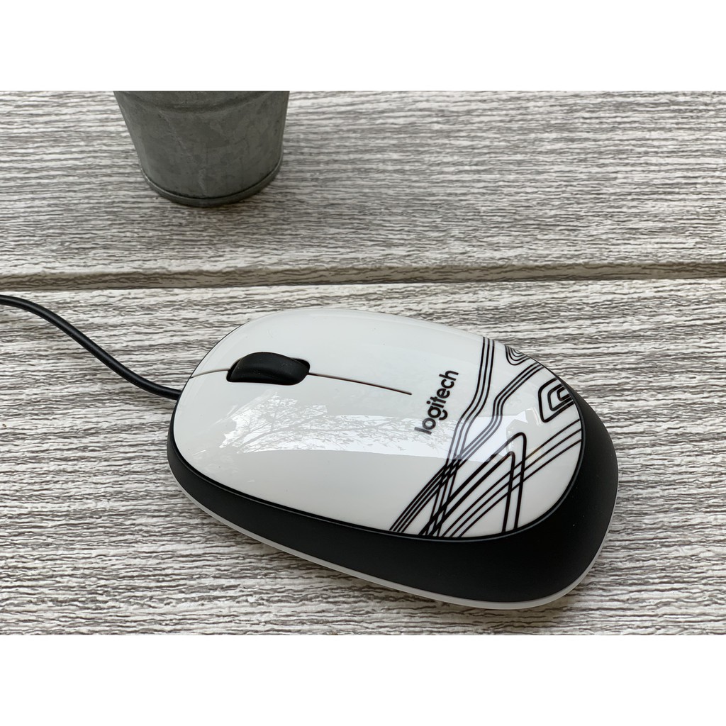 Chuột Logitech M105 Optical USB - Màu Trắng