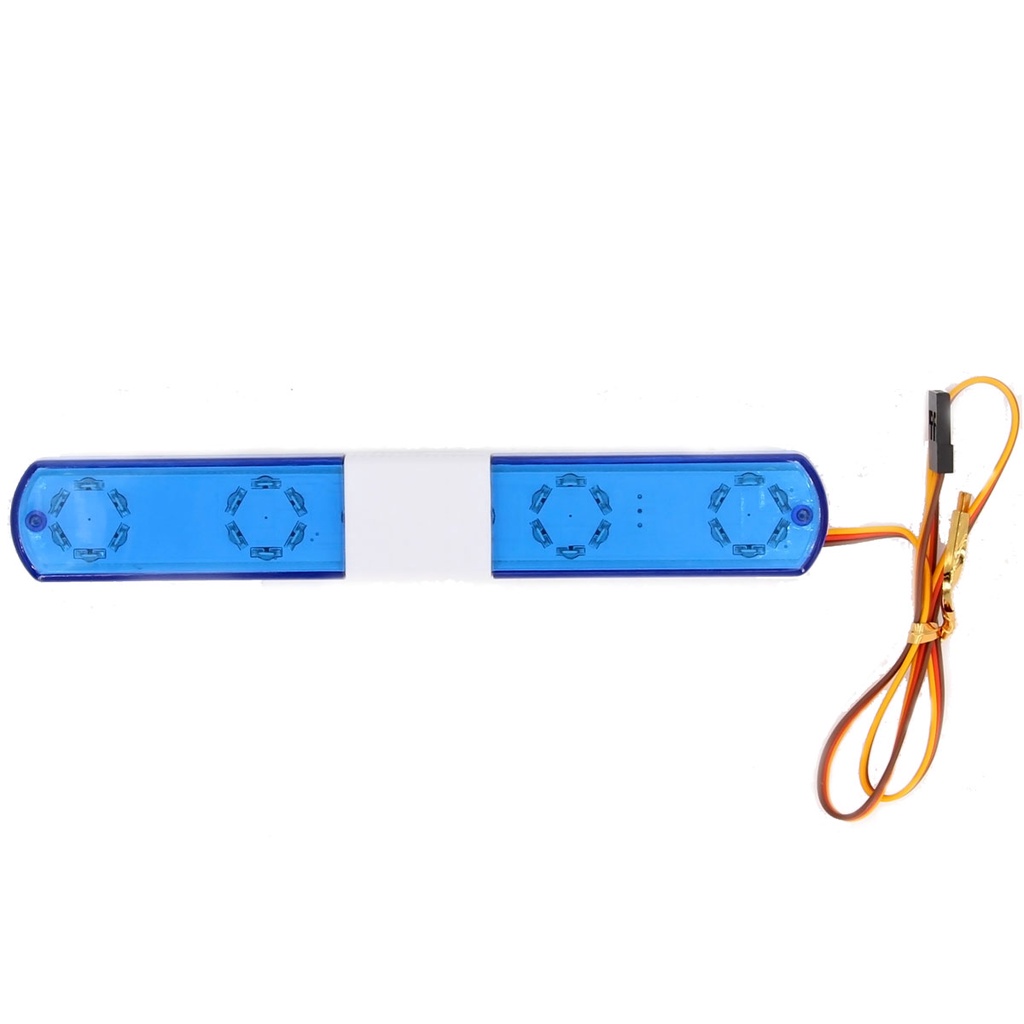 Đèn Led Nhấp Nháy Cảnh Sát Cho Xe Hơi Điều Khiển Từ Xa 1/10 WPL D12 MN HSP Kyosho Traxxas Tamiya Axial SCX10 D90