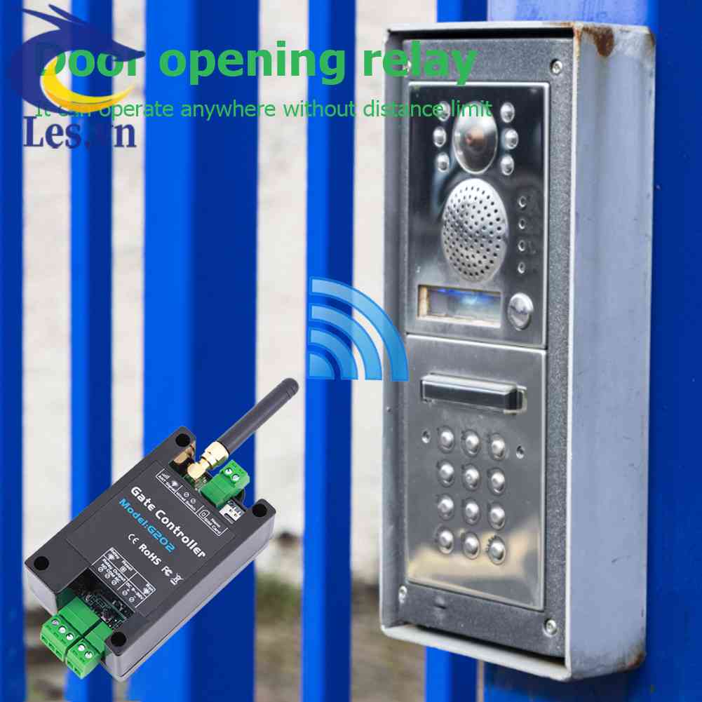 Công Tắc Mở Cửa Không Dây GSM 2G Điều Khiển Từ Xa