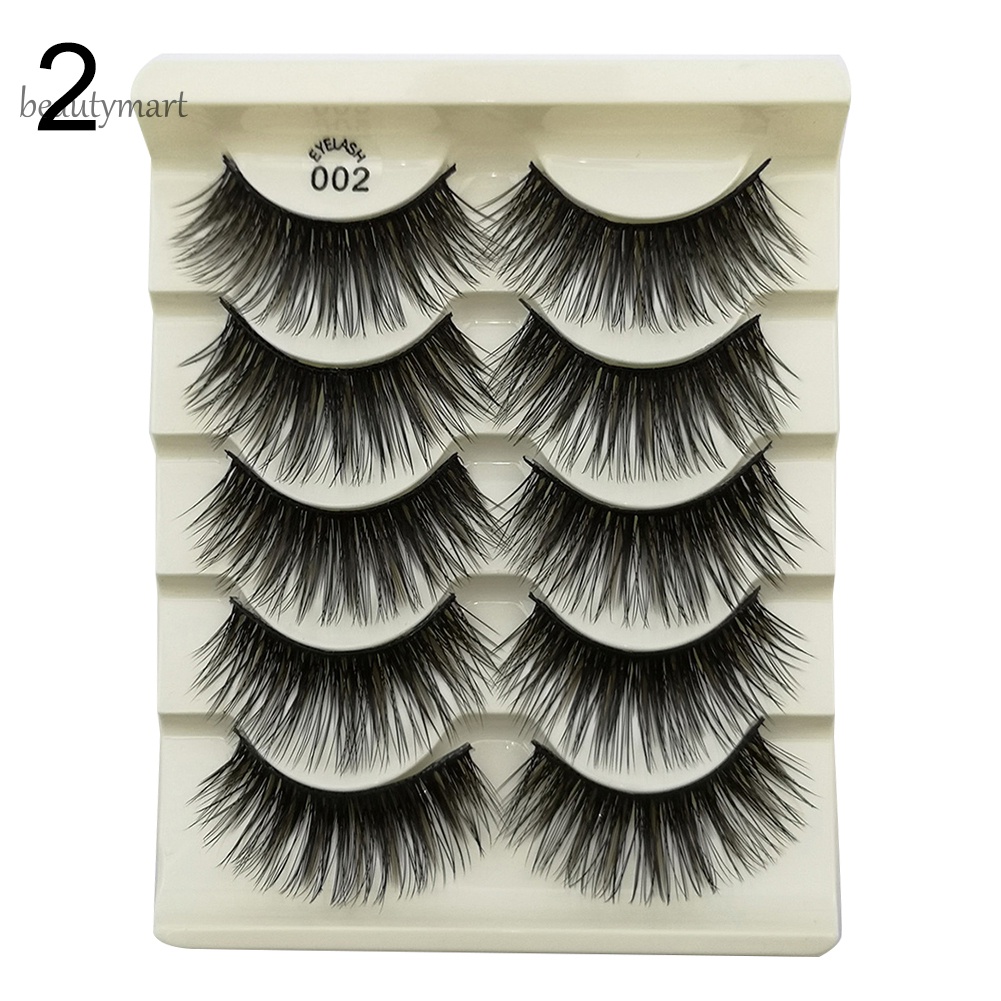 [Hàng mới về] Lông mi giả dài và dày tự nhiên thời trang cho nữ