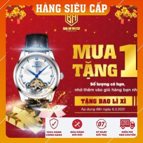 [Chính Hãng 100%] Đồng Hồ Nam PAGINI PA19966 - Đồng hồ cơ automatic lộ máy hàng chính hãng, Bảo hành 5 năm