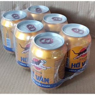 6 lon nước tăng lực Hổ vằn 245ml