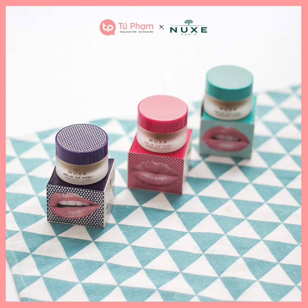 Hũ Dưỡng Môi Nuxe Reve de Miel Lip Balm 15g