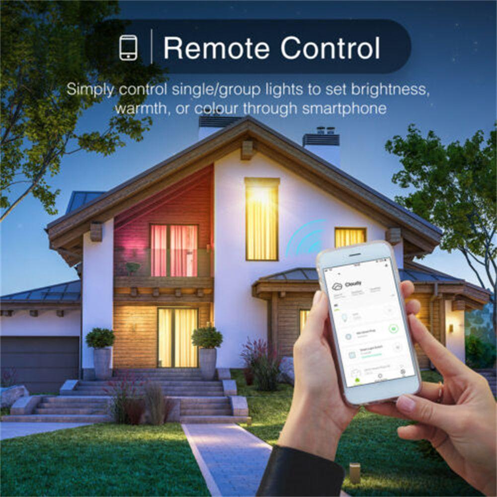 Bóng Đèn Led Thông Minh RGBCW Điều Khiển Bằng Ứng Dụng (Giảm Mạnh)