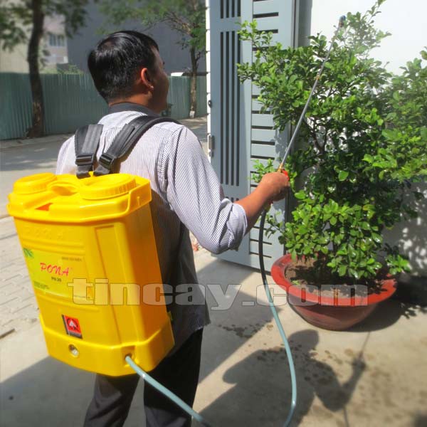 Bình Phun Thuốc Sạc Điện Pona 20L