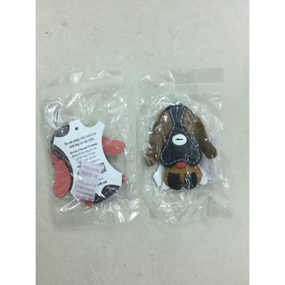Móc khóa da handmade 100% da bò thật
