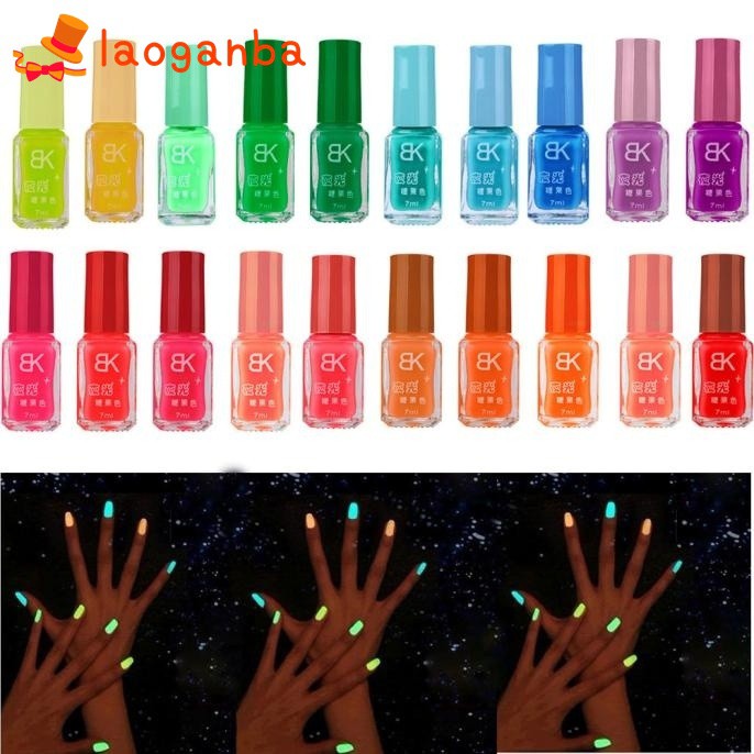 Sơn móng tay dạ quang 20 màu neon