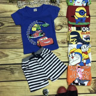 Đồ bộ bé trai size nhí