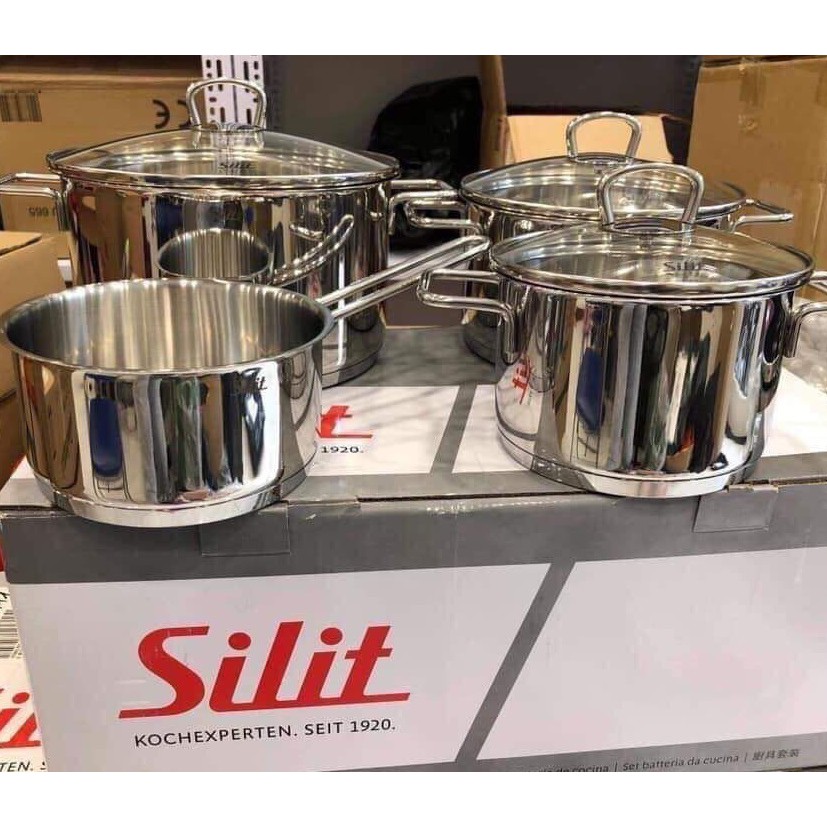 Bộ nồi Silit set 4 món [hàng xách tay Đức]