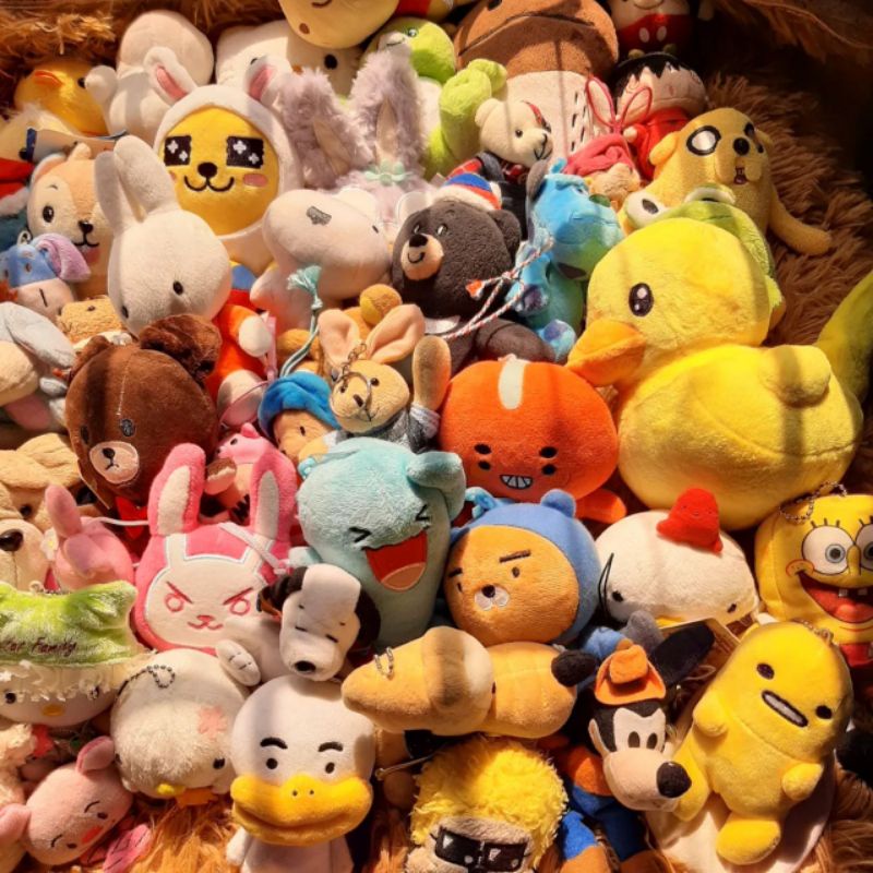 Gấu Bông Mini 5-10-15cm Bất Kỳ