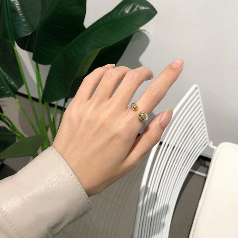 Nhẫn Kim Loại Thiết Kế Độc Đáo Phong Cách Vintage 💕 Nhẫn nữ