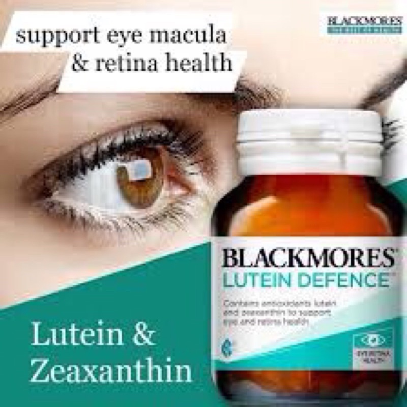 Viên Uống Bổ Mắt Blackmores Lutein Defence 60 viên hàng Úc Chính Hãng