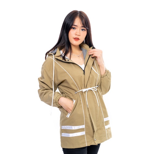 Áo Khoác Có Mũ Trùm Đầu Thời Trang Hàn Quốc Cho Người Lớn C8D7 PARKA