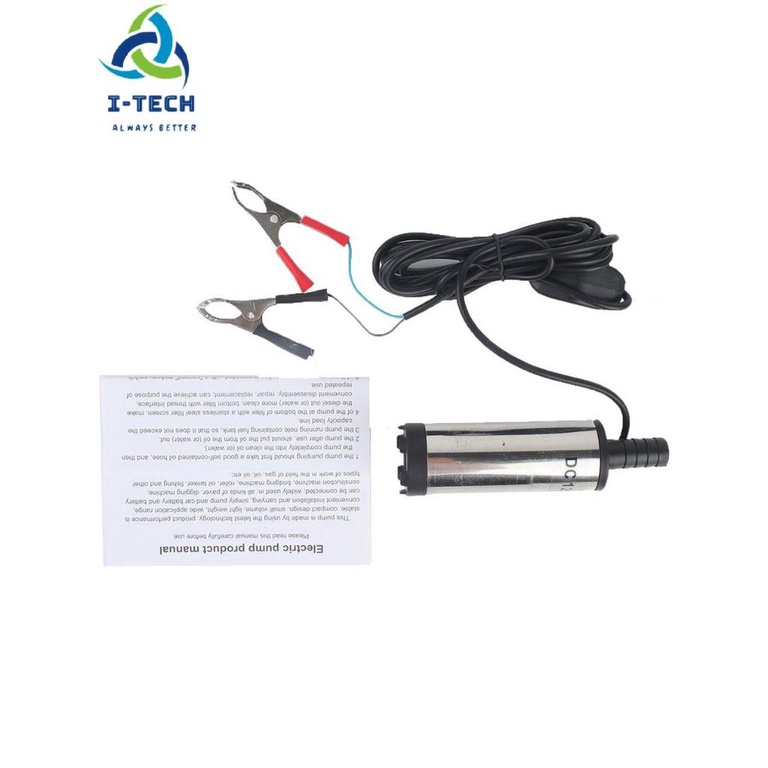 ⚡Khuyến mại⚡12V 38mm Electric Fuel Transfer Pump Water Oil Transfer Refueling Submersible Pump For Diesel Water Pump Car Motorbike | BigBuy360 - bigbuy360.vn