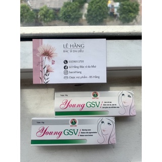 ✅YOUNG GSV GIẢM THÂM MỜ SẸO 15G