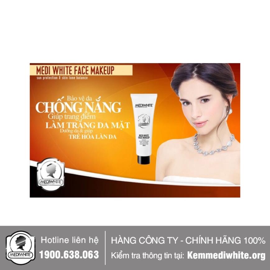 Kem Trang Điểm Trắng Da Medi White Chính Hãng - Kem Trang Điểm Chống Nắng Trắng Da Medi White - Hàng Công Ty | BigBuy360 - bigbuy360.vn