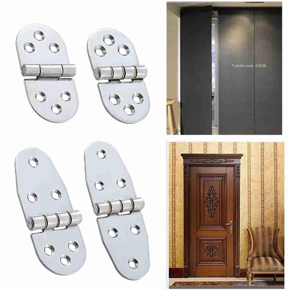 LANSEL Set 2 Bản Lề Cửa Hình Bướm Xoay 180 Độ Chống Rỉ Sét