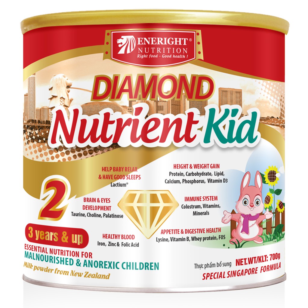 Sữa bột Nutrient Kid Diamond số 2 - 700g date 2021