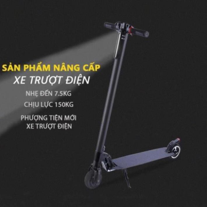 Xe Scooter xe trượt điện mini có thể gấp thanh thiếu niên nam nữ đi làm đi học tiện lợi topsmarket898