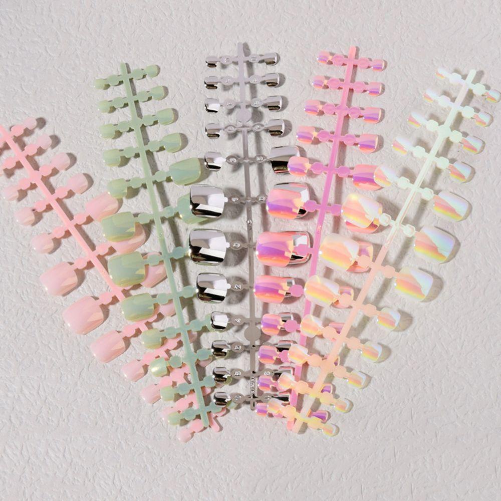 Móng Chân Giả Che Phủ Toàn Diện Tháo Rời Được Trang Trí Nghệ Thuật Cho Móng