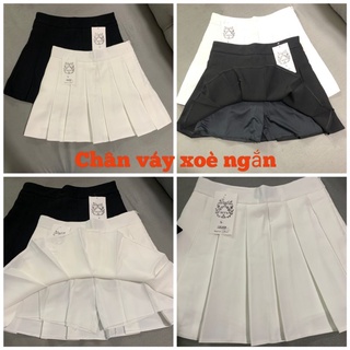 [ Sale off ] Chân Váy Xoè Xếp Ly - Có Quần Mặc Trong