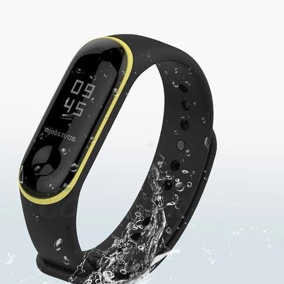 Dây Đeo Cao Su 2 Tone Cho Đồng Hồ Thông Minh Xiaomi Mi Band 3 Miband3