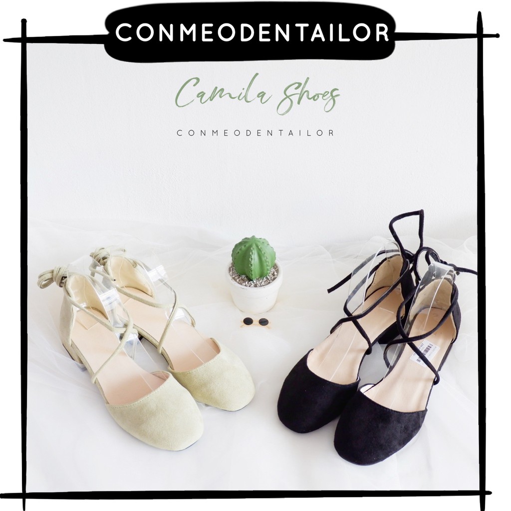 CONMEODENTAILOR Giày nữ có gót CAMILA