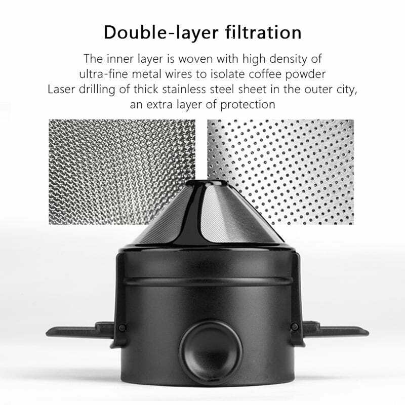 Bộ lọc cafe bằng thép không gỉ 304