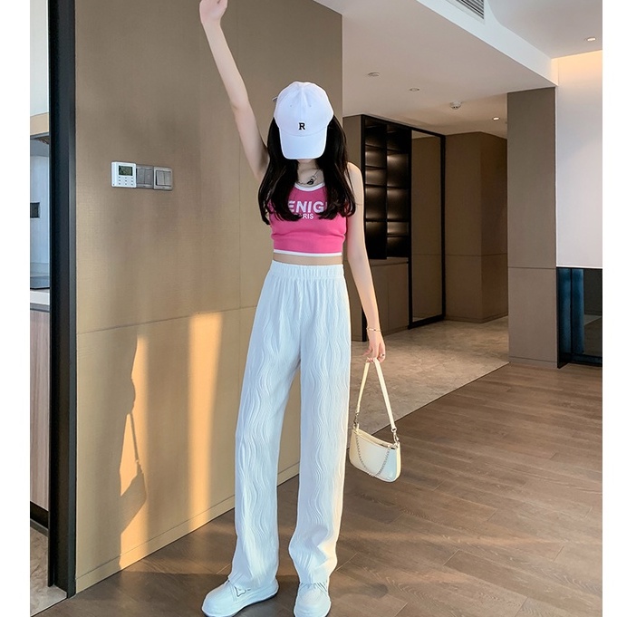 Quần ống rộng Phong Cách Hàn Quốc Cho Nữ