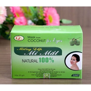 Mặt nạ dừa dành cho mí mắt