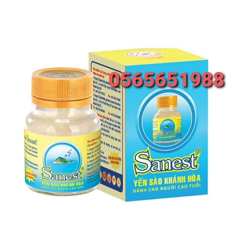 COMBO 10 hũ nước YẾN SÀO KHÁNH HÒA SANEST