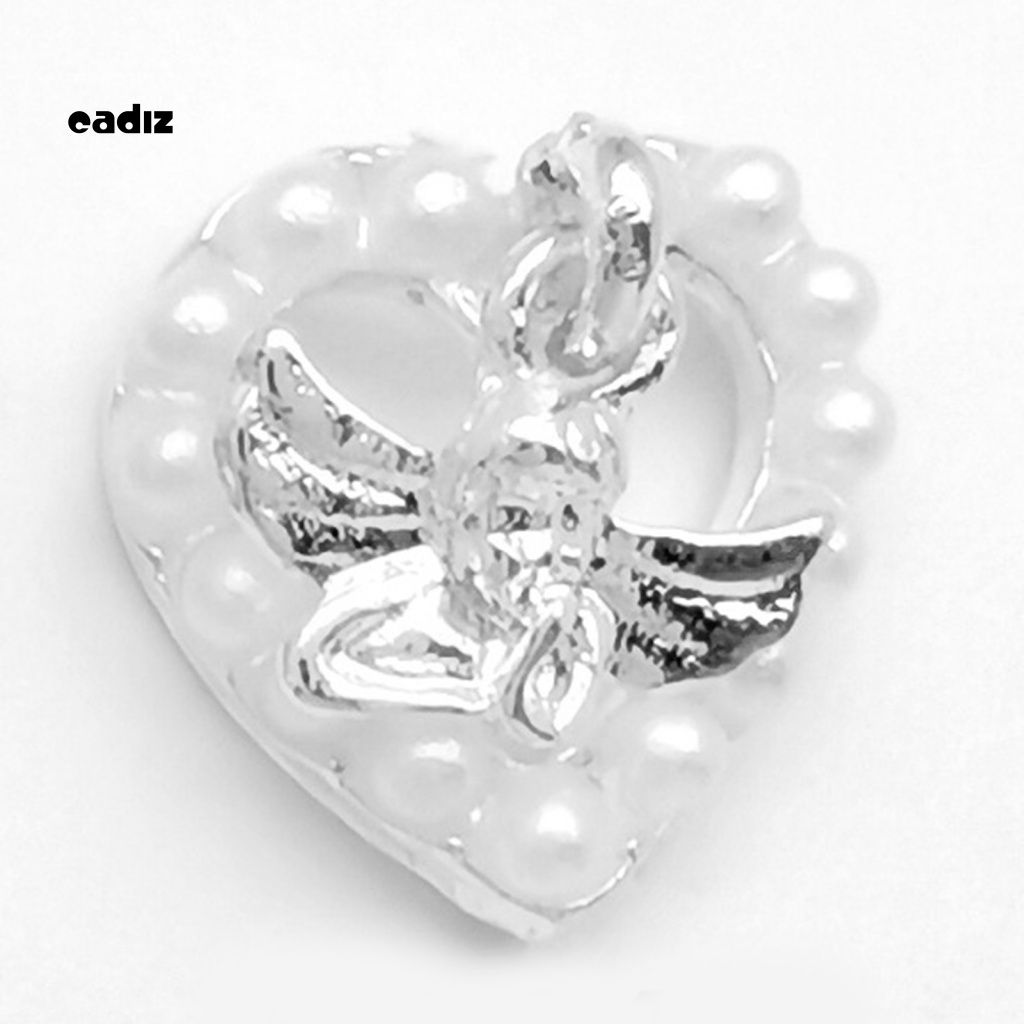 Bộ 10 Phụ Kiện Trang Trí Móng Tay Hình Nơ 3D Lấp Lánh Sang Trọng