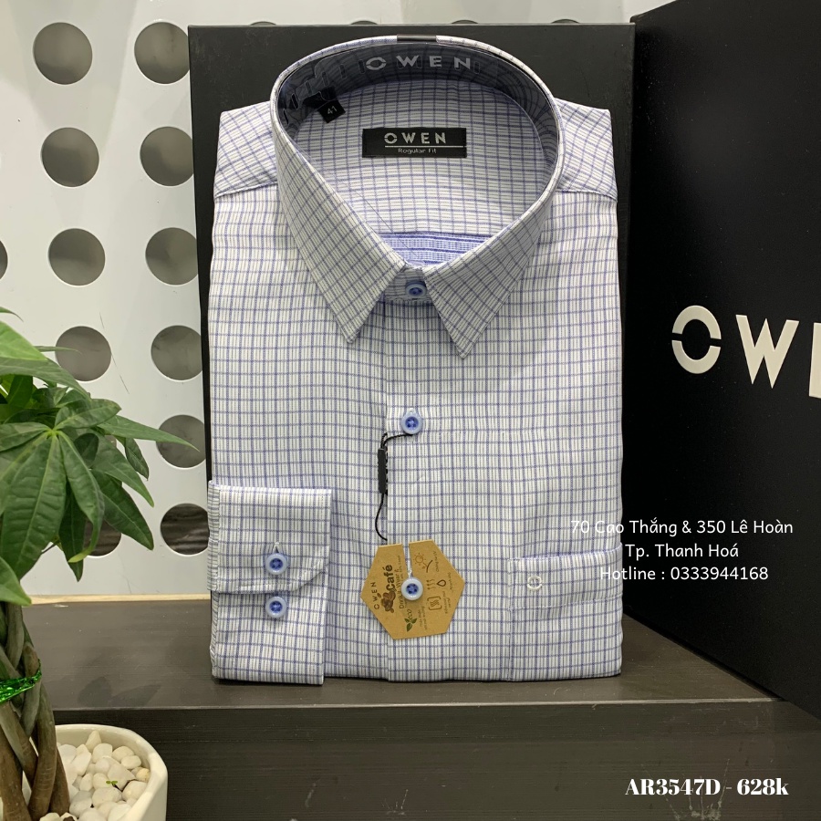 OWEN - Áo sơ mi dài tay Owen - Hàng mới về - AR23547D