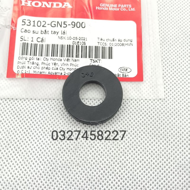 Cao su, đệm ghi đông sọ khỉ bắt tay lái DREAM, WAVE, FUTURE zin