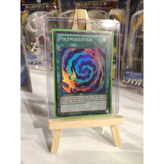 Lá bài thẻ bài Yugioh Dung Hợp Polymerization - Super Rare - Tặng bọc bài nhựa bảo quản