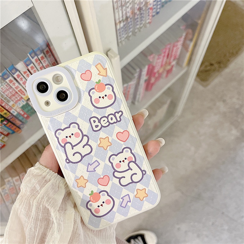 Ốp lưng iphone Ốp Lưng Họa Tiết Trái Vải Cho Iphone 7/7plus/8/8plus/x/xs/11/12/13/pro/max/plus/promax Dinuo case